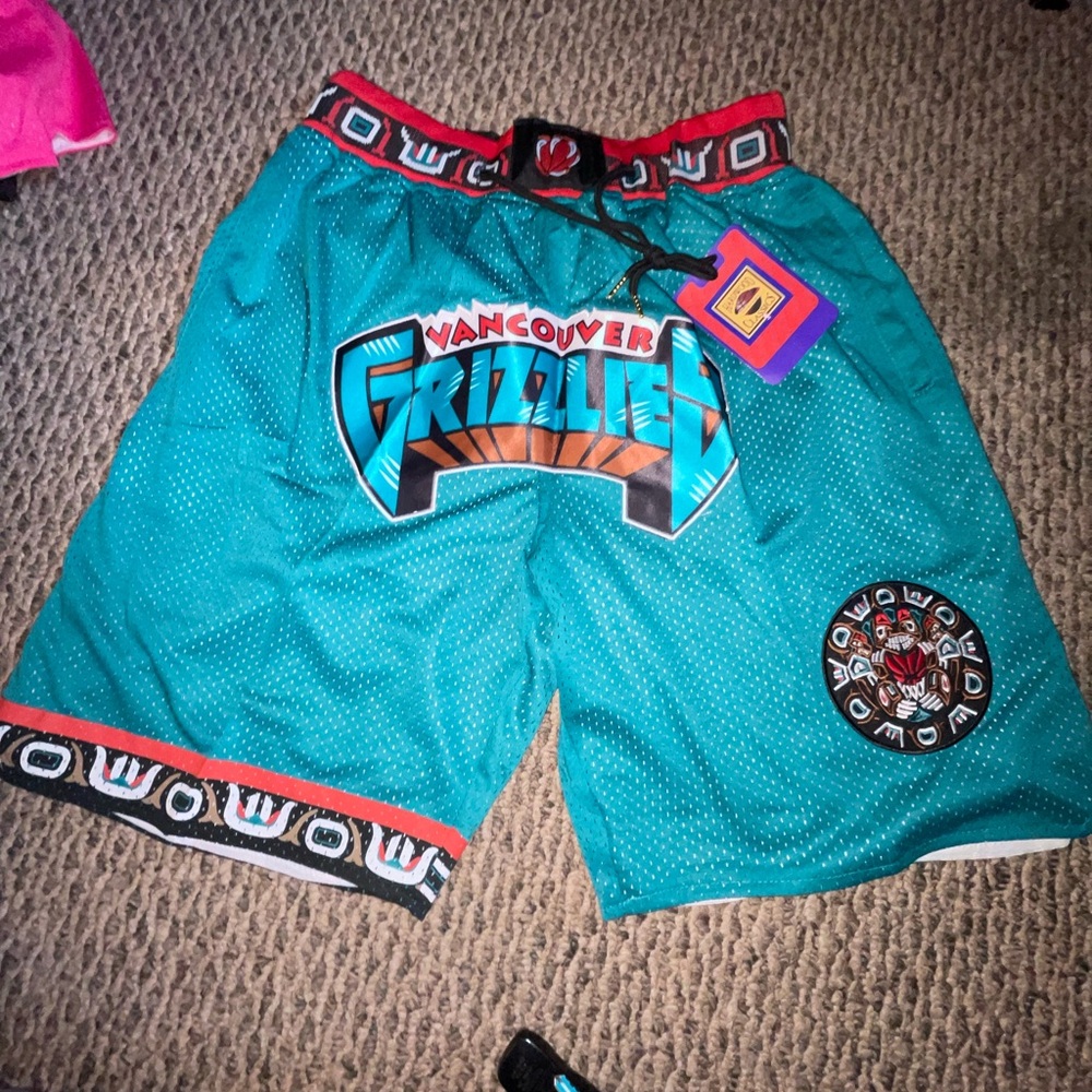 Just Don Shorts Grizzlies